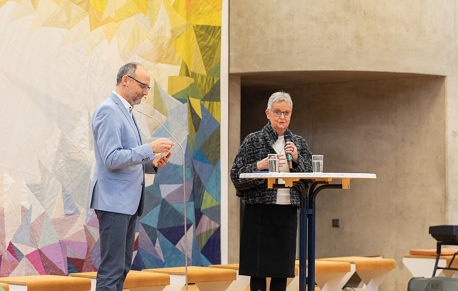 Sr. Edith-Maria Magar von den Waldbreitbacher Franziskanerinnen rief am Ordenstag die heimischen Ordensleute dazu auf, ihre Stimme in Kirche und Gesellschaft stärker zu erheben.