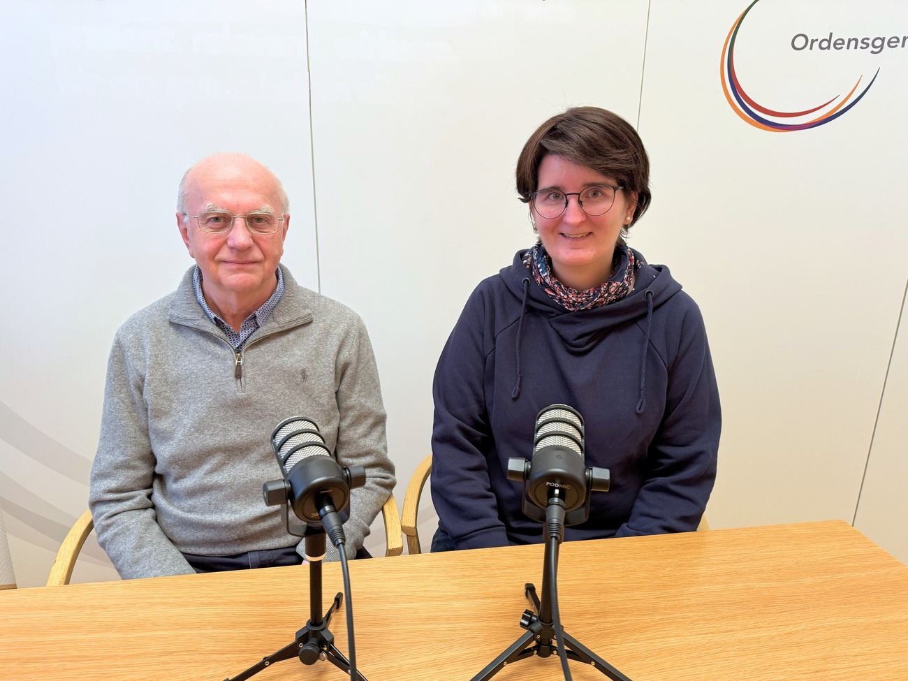 Br. Hans Leidenmühler und Michaela E. Lugmaier